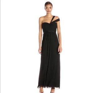 BCBG Maxazria Jamille Chiffon Black Dress